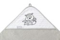 346/03 OKRYCIE KĄP. BAMBUSOWE 100 X 100 SZARE BabyOno
