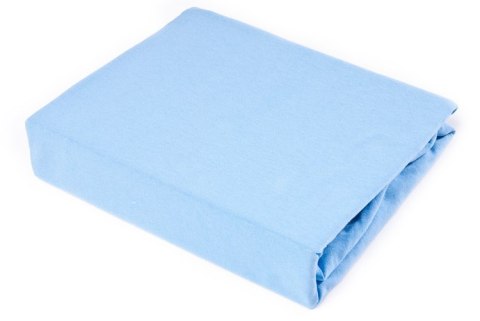 PRZEŚCIERADŁO JERSEY NIEBIESKI 120x60 PRZEŚCIERADŁO JERSEY NIEBIESKI 120x60