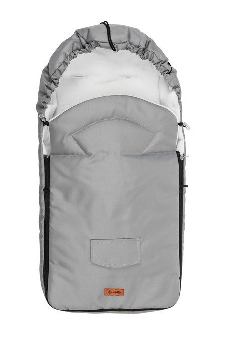 ŚPIWOREK POLAR LIGHT GREY DO WÓZKA (95x40) ŚPIWOREK POLAR LIGHT GREY DO WÓZKA (95x40)