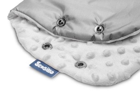 MUFKA DO WÓZKA MINKY - GREY MUFKA DO WÓZKA MINKY - GREY