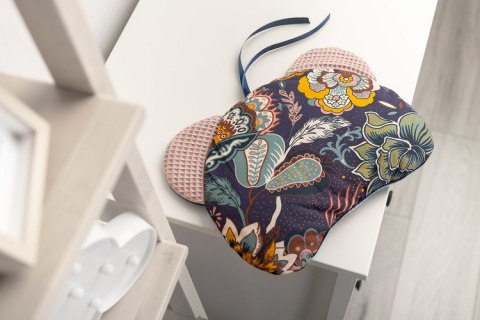 PODUSZKA DO WÓZKA WAFEL BOHO BRUDNY RÓŻ PODUSZKA DO WÓZKA WAFEL BOHO BRUDNY RÓŻ