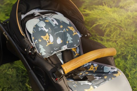 PODUSZKA DO WÓZKA WAFEL BOHO BRUDNY RÓŻ PODUSZKA DO WÓZKA WAFEL BOHO BRUDNY RÓŻ