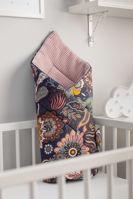 ROŻEK WAFEL BOHO BRUDNY RÓŻ 75x75 ROŻEK WAFEL BOHO BRUDNY RÓŻ 75x75