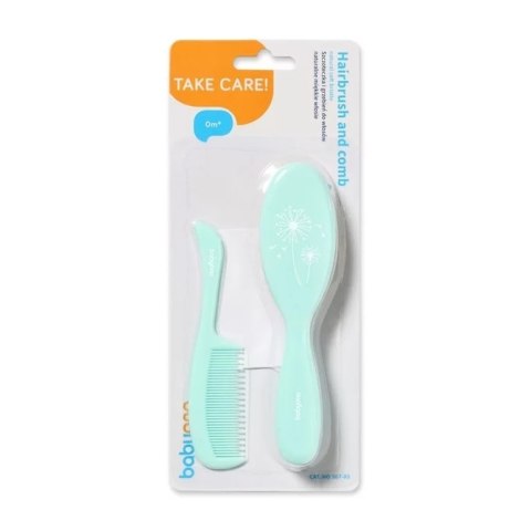 567/03 SZCZOTKA + GRZEBIEŃ NATURALNE MIĘKKIE WŁOSIE BabyOno 567/03 SZCZOTKA + GRZEBIEŃ NATURALNE MIĘKKIE WŁOSIE BabyOno