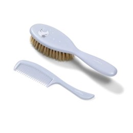 567/04 SZCZOTKA + GRZEBIEŃ NATURALNE MIĘKKIE WŁOSIE