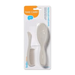 568/03 SZCZOTKA + GRZEBIEŃ NATURALNE SUPER MIĘKKIE WŁOSIE BabyOno