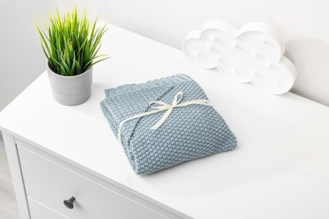 OTULACZ Z KAPTURKIEM 100% BAMBOO GIFT NIEBIESKI OTULACZ Z KAPTURKIEM 100% BAMBOO GIFT NIEBIESKI