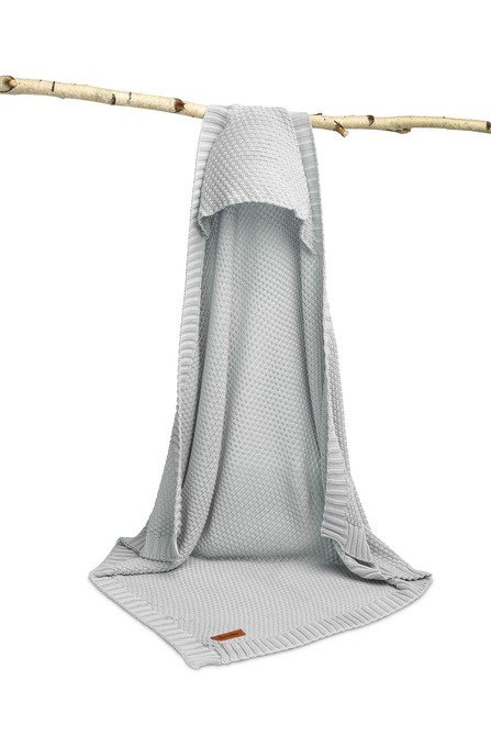 OTULACZ Z KAPTURKIEM 100% BAMBOO GIFT SZARY OTULACZ Z KAPTURKIEM 100% BAMBOO GIFT SZARY