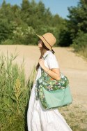 TORBA MAMA BOHO BRUDNY RÓŻ