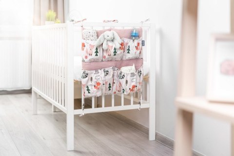 ORGANIZER NA ŁÓŻKO - WAFEL LISKI RÓŻOWY ORGANIZER NA ŁÓŻKO - WAFEL LISKI RÓŻOWY
