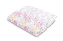 PIELUCHA BAMBUSOWA 2-pak KWIATY+JEŻE 120X120 PIELUCHA BAMBUSOWA 2-pak KWIATY+JEŻE 120X120