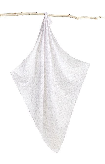 PIELUCHA BAMBUSOWA 2-pak KWIATY+JEŻE 120X120 PIELUCHA BAMBUSOWA 2-pak KWIATY+JEŻE 120X120