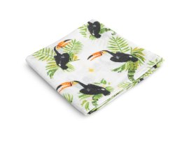 PIELUCHA MUŚLINOWA TUKANY 70 X 80
