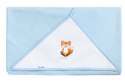OKRYCIE KĄPIELOWE FROTTE 100X100 LISEK NIEBIESKI OKRYCIE KĄPIELOWE FROTTE 100X100 LISEK NIEBIESKI