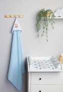 OKRYCIE KĄPIELOWE FROTTE 100X100 LISEK NIEBIESKI OKRYCIE KĄPIELOWE FROTTE 100X100 LISEK NIEBIESKI