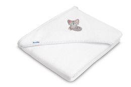 OKRYCIE KĄPIELOWE FROTTE 100X100 WILK BIAŁY