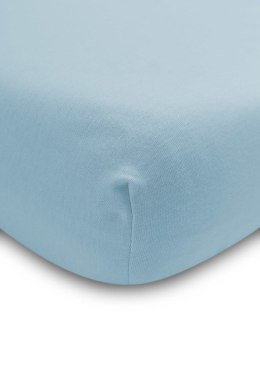 PRZEŚCIERADŁO JERSEY DELUXE NIEBIESKI 120x60