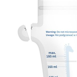 1084 WORECZKI 180ML DO PRZECHOWYWANIA POKARMU 30SZT