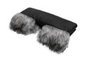 Mufka z lisem BLACK Mufka z lisem BLACK
