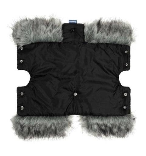 Mufka z lisem BLACK Mufka z lisem BLACK