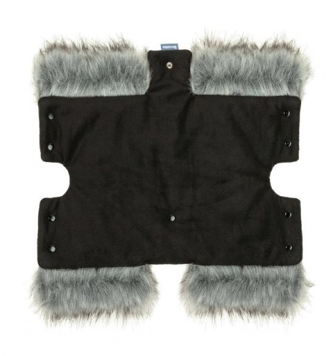Mufka z lisem BLACK Mufka z lisem BLACK