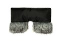Mufka z lisem BLACK Mufka z lisem BLACK