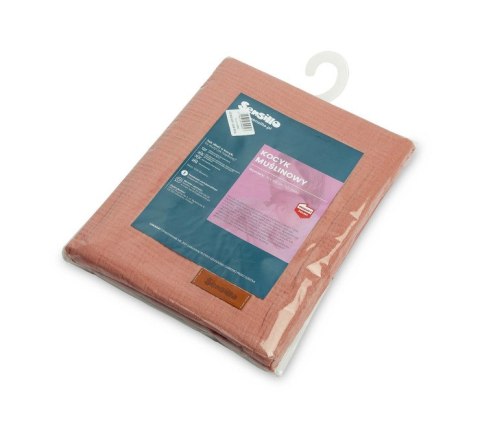 KOC MUŚLINOWY RETRO PINK 75x100 KOC MUŚLINOWY RETRO PINK 75x100