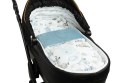 KOMPLET DO WÓZKA VELVET Z FALBANKĄ SPACER NIEBIESKI KOMPLET DO WÓZKA VELVET Z FALBANKĄ SPACER NIEBIESKI