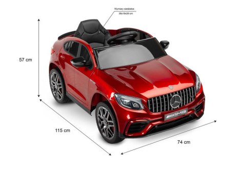 POJAZD NA AKUMULATOR MERCEDES AMG GLC 63S NAVY POJAZD NA AKUMULATOR MERCEDES AMG GLC 63S NAVY
