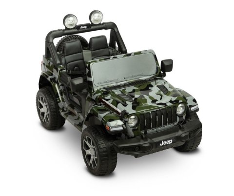 TERENOWY POJAZD NA AKUMULATOR JEEP RUBICON CAMO TERENOWY POJAZD NA AKUMULATOR JEEP RUBICON CAMO
