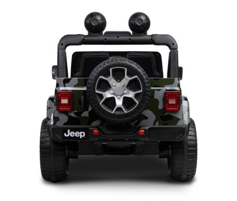 TERENOWY POJAZD NA AKUMULATOR JEEP RUBICON CAMO TERENOWY POJAZD NA AKUMULATOR JEEP RUBICON CAMO