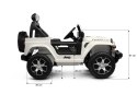 TERENOWY POJAZD NA AKUMULATOR JEEP RUBICON CAMO