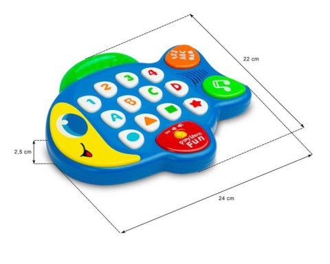 ZABAWKA EDUKACYJNA - MUZYCZNA RYBKA ZABAWKA EDUKACYJNA - MUZYCZNA RYBKA