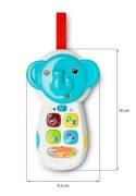 ZABAWKA EDUKACYJNA - TELEFON SŁONIK ZABAWKA EDUKACYJNA - TELEFON SŁONIK