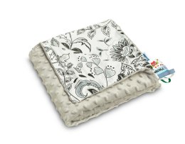 KOC MINKY SZARY FOLK 75 X 100