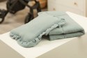 KOMPLET DO WÓZKA MUŚLINOWY - KHAKI KOMPLET DO WÓZKA MUŚLINOWY - KHAKI