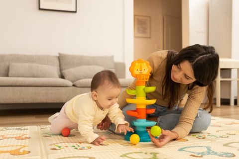 ZABAWKA EDUKACYJNA - KOSZYKÓWKA Z LWEM ZABAWKA EDUKACYJNA - KOSZYKÓWKA Z LWEM