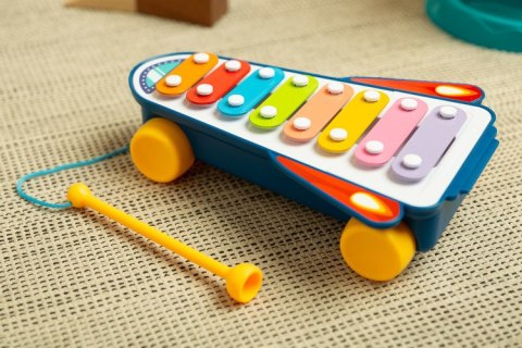 ZABAWKA EDUKACYJNA - TĘCZOWE CYMBAŁKI ZABAWKA EDUKACYJNA - TĘCZOWE CYMBAŁKI