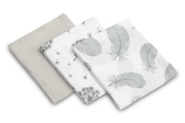 PIELUCHA MUŚLINOWA SZARY (Opak - 3 szt)