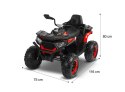POJAZD AKUMULATOROWY QUAD GIGANT PINK