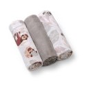348/10 PIELUSZKI MUŚLINOWE 3SZT SZARE 348/10 PIELUSZKI MUŚLINOWE 3SZT SZARE