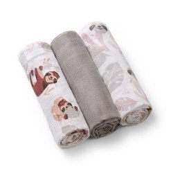 348/10 PIELUSZKI MUŚLINOWE 3SZT SZARE