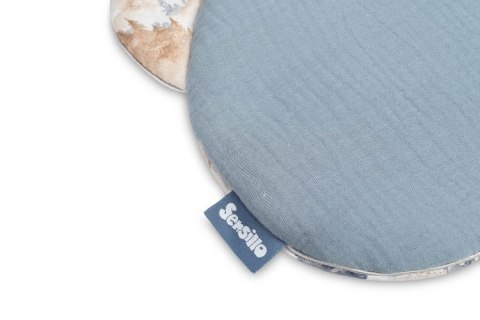 KOMPLET MUŚLINOWY DO WÓZKA - SMOKI JEANS KOMPLET MUŚLINOWY DO WÓZKA - SMOKI JEANS