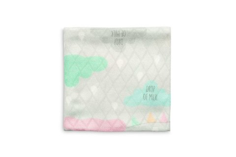 PIELUCHA BAMBUS KROPLA MLEKA 75x75 PIELUCHA BAMBUS KROPLA MLEKA 75x75