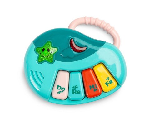 ZABAWKA EDUKACYJNA - PCHACZ MUZYCZNY TURQUOISE ZABAWKA EDUKACYJNA - PCHACZ MUZYCZNY TURQUOISE