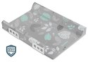 PRZEWIJAK USZTYWNIANY SAFETY SYSTEM 70 CM - FLORAL SZARY PRZEWIJAK USZTYWNIANY SAFETY SYSTEM 70 CM - FLORAL SZARY