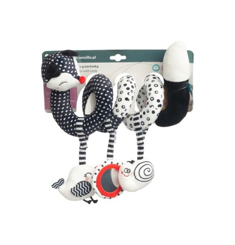 BLACK&WHITE SPRĘŻYNKA EDUKACYJNA LISEK BLACK&WHITE SPRĘŻYNKA EDUKACYJNA LISEK
