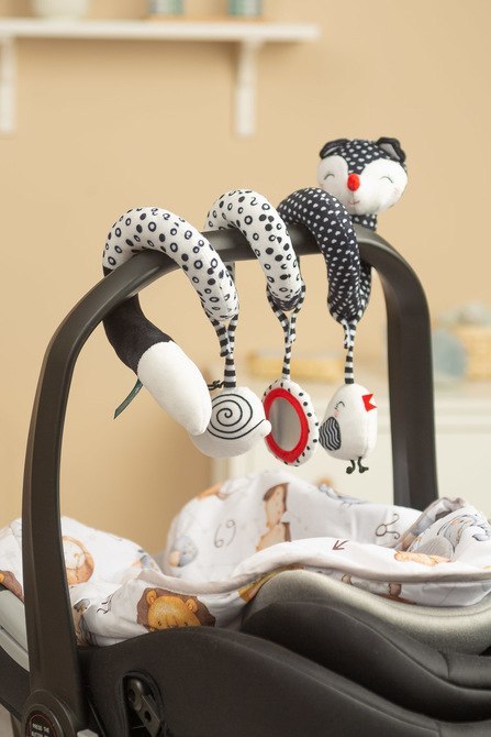 BLACK&WHITE SPRĘŻYNKA EDUKACYJNA LISEK BLACK&WHITE SPRĘŻYNKA EDUKACYJNA LISEK