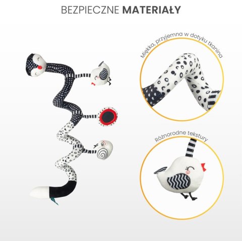 BLACK&WHITE SPRĘŻYNKA EDUKACYJNA LISEK BLACK&WHITE SPRĘŻYNKA EDUKACYJNA LISEK