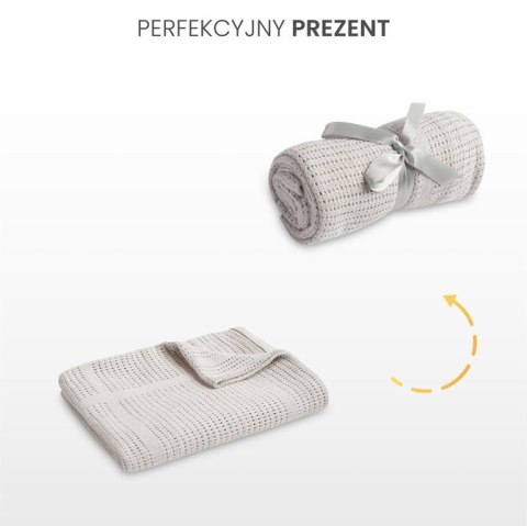 KOC AŻUROWY MOLI BEŻ KAWA KOC AŻUROWY MOLI BEŻ KAWA